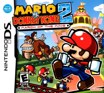 Mario vs. Donkey Kong 2 - March of the Minis (USA) (Demo) (Kiosk) box cover front